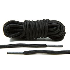 Lace Lab Thick Rope Laces Zwart 137cm